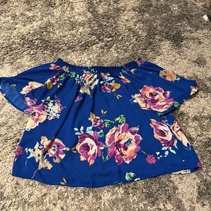 Off the shoulder top